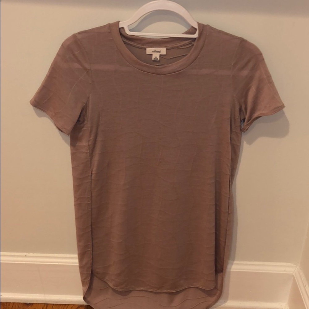 Wilfred side slit shirt from Aritzia